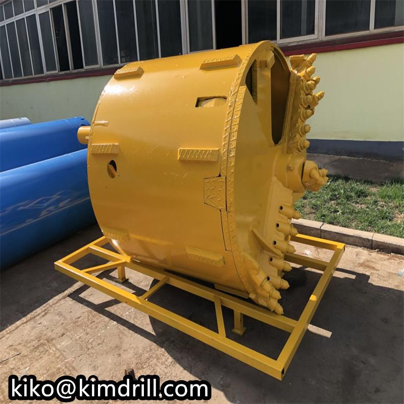 Kimdrill Rock core barrels drilling bucket roller core barrel piling bucket 5