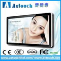 10 inch to 85 inch wall mount advertising player