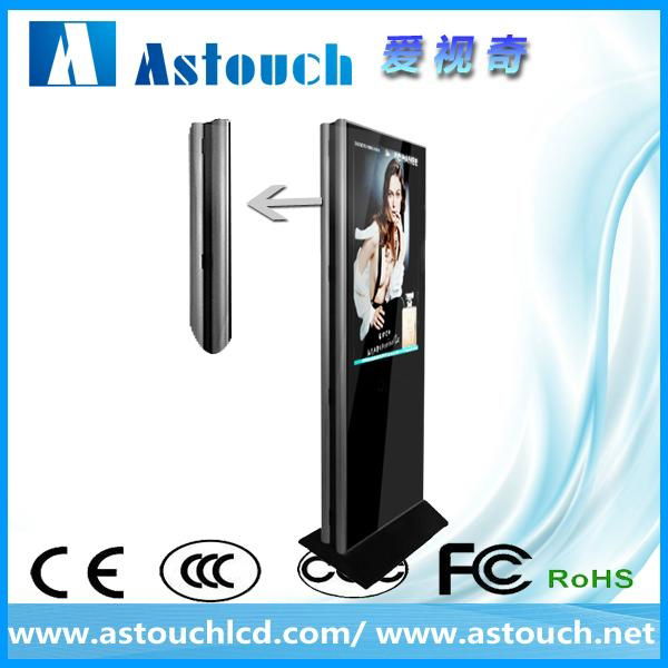 55 inch and 70 inch floor standing advertising player 3