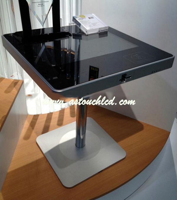 Good price of self adhesive interactive transparent touch screen smart table for 2