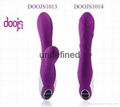 2015 New design 10 speed Electric Silicone Vibrator Sex toy for ladies and women