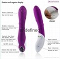 2015 New design 10 speed Electric Silicone Vibrator Sex toy for ladies and women 5