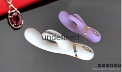 2015 New PornHUB Sex Toys Rabbit Vibrator, Double Rabbit Vibrator