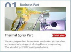 Thermal Spray - Plasma Spray Coating
