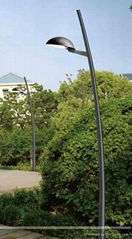 Aluminum garden lighting pole