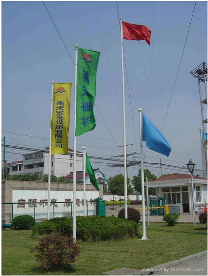 aluminum tapered flagpole