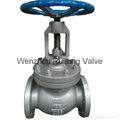 JIS 10k flange wcb globe valve 1