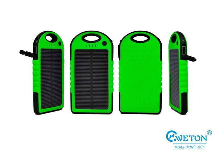 Outdoor Sport Universal Dual USB Portable Solar Charger Power Bank For Smartphon 2