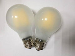 6 watt 8w 4w A19 led filament bulb dimmable E26 E27 120V 220V