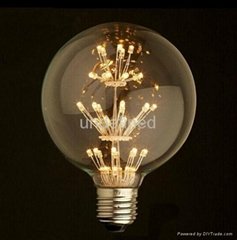 Edison style led bulb light retro decorations lighting