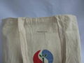 Canvas tote folding shopping bag 5