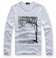 100% cotton men's long sleeve t shirt 3