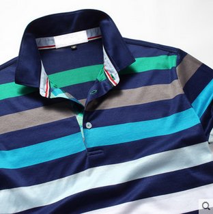 100% cotton men's short sleeve polo shirt 3