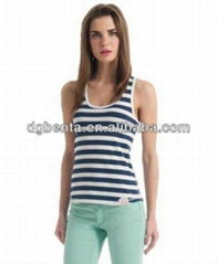 Stripes Sexy Women's Vest