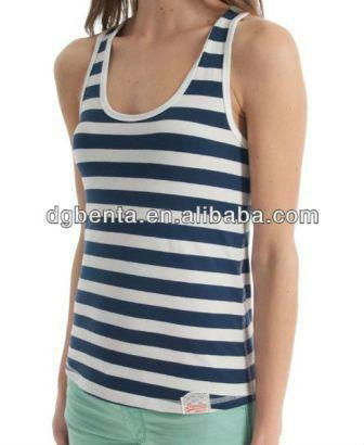 Stripes Sexy Women's Vest 2