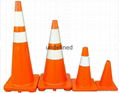 70cm PVC traffic cone 1