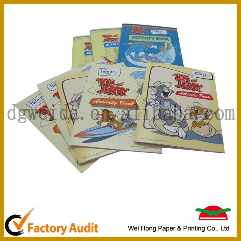 Child book printing students book printing service in China