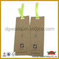 OEM paper tag with eyelet and plastic string 5