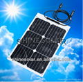 Sunpower flexible soalr panel for boat RV and marine 2