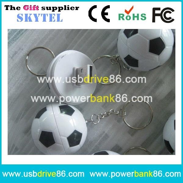 Customized Soccer Ball Shaped USB Flash Drive 4gb 8gb Promoton Gifts 2