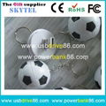 Customized Soccer Ball Shaped USB Flash Drive 4gb 8gb Promoton Gifts 2