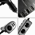 9.1A/45.5W USB Car Charger with 6 USB and 3 sockets car splitter adapter  2