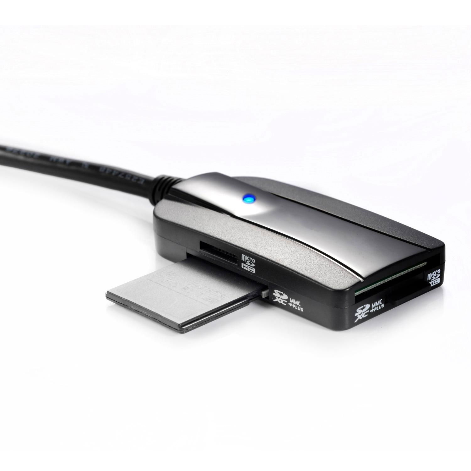 USB 3.0 4in1 Digital Memory Card Reader/writer 