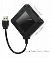 USB 3.0 Superspeed 8-in-1 Digital Memory Card Reader