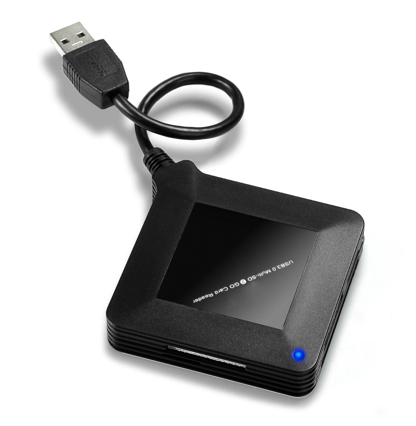 USB 3.0 Superspeed 8-in-1 Digital Memory Card Reader 2