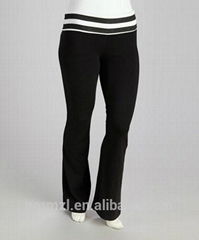  wholesale sublimation women wearing tight yoga pants 