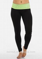  Custom cheap and high quality sublimation ladies yoga pants wholesale