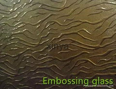 Embossing glass
