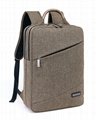 China Wholesale Laptop backpacks nylon waterproof computer bags size 16 grey 5