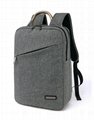 China Wholesale Laptop backpacks nylon waterproof computer bags size 16 grey
