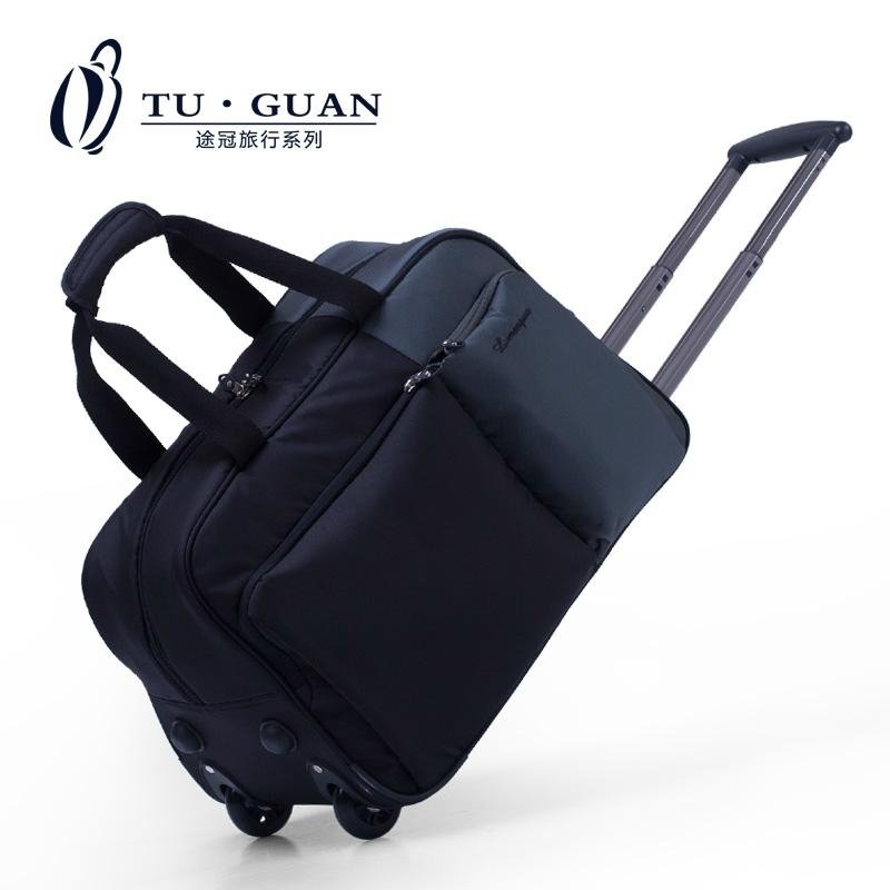 Trolley Duffel Bag Carry on Travel Luaggage Bags China Factory in Guangzhou 2