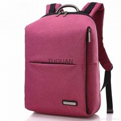 2016 New Unique Design Women Fashion Backpack Laptop Bags Candy Color Red(1558)