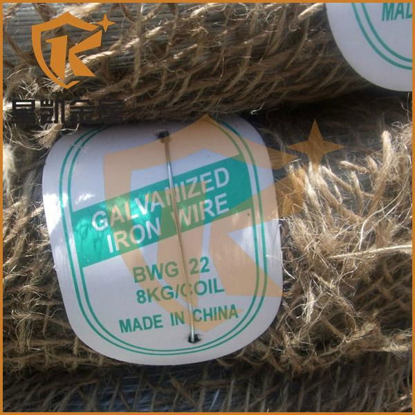 high quality electro galvanized iron wire 5