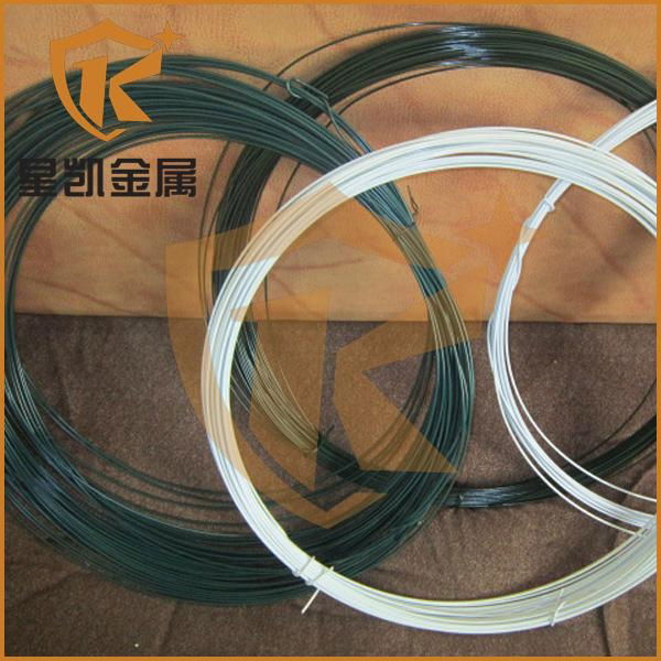 color pvc coated wire tie
