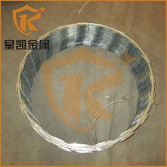 cbt-65 galvanized razor wire mesh fence