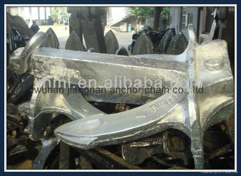 Marine JIS Stockless Anchor (skype: qizhou2008, whats app: 008613702762022) 3