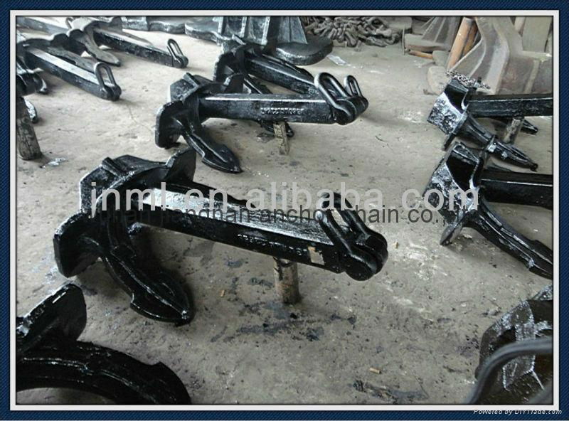 Marine JIS Stockless Anchor (skype: qizhou2008, whats app: 008613702762022) 4