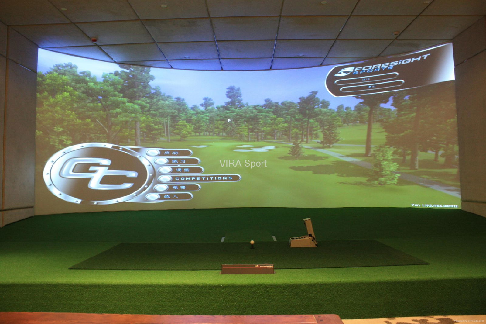 高爾夫模擬器室內高爾夫琳軒科技 3