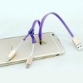 Newest model Glowing Zip USB Data Cable for iPhone6 3