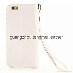 Alibaba China supplier Pu Leather Wallet Case For Iphone 6 edge