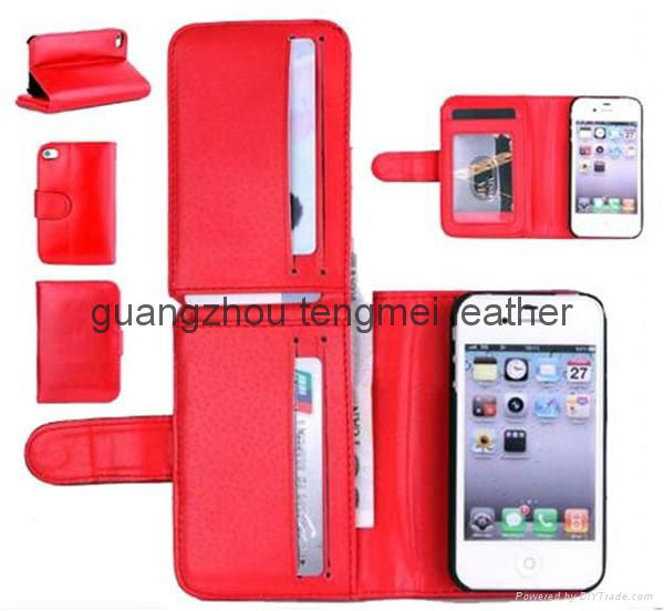 Cell Phone Covers And Accessories pu leather Cover Cases 5