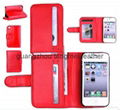 Cell Phone Covers And Accessories pu leather Cover Cases 5