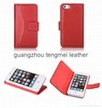 Top popular selling mobile accessories for iphone 6 covers wallet case 4