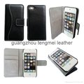 Top popular selling mobile accessories for iphone 6 covers wallet case 5