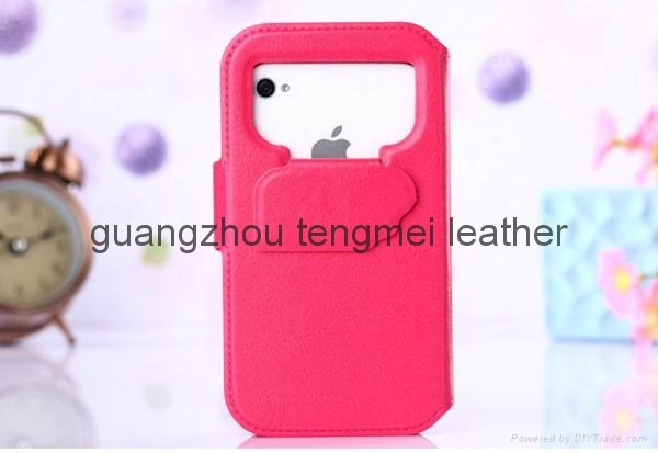 new design mobile phone pu leather case for iphone 6 2