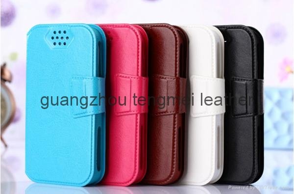 new design mobile phone pu leather case for iphone 6 5